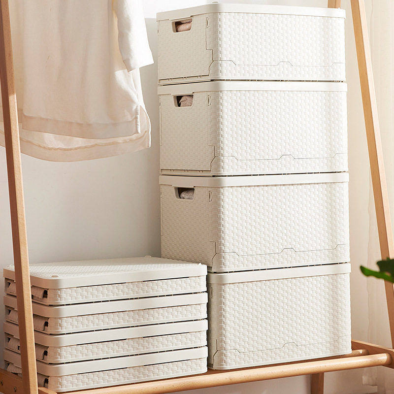 源工厂可折叠收纳箱防潮防尘防水塑料书箱学生家用衣柜衣物储物箱,收纳整理,收纳箱,淘宝优惠券,粉丝福利购,淘宝优惠卷