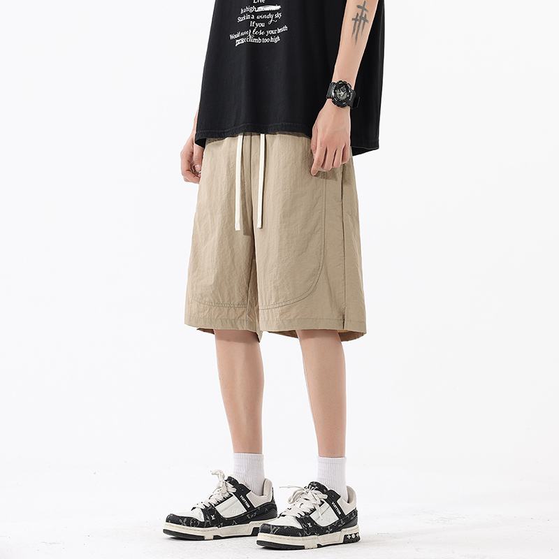 夏季工装短裤男女款潮牌运动宽松休闲裤复古美式潮流裤子