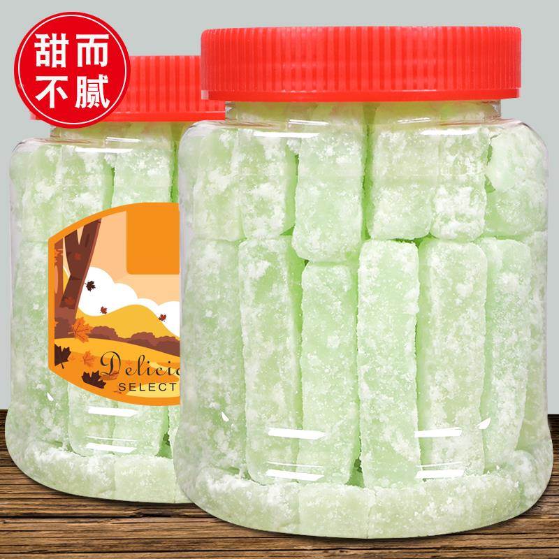 冬瓜糖正宗冬瓜条老式冬瓜办公休闲零食甜品营养水果干商用烘培
