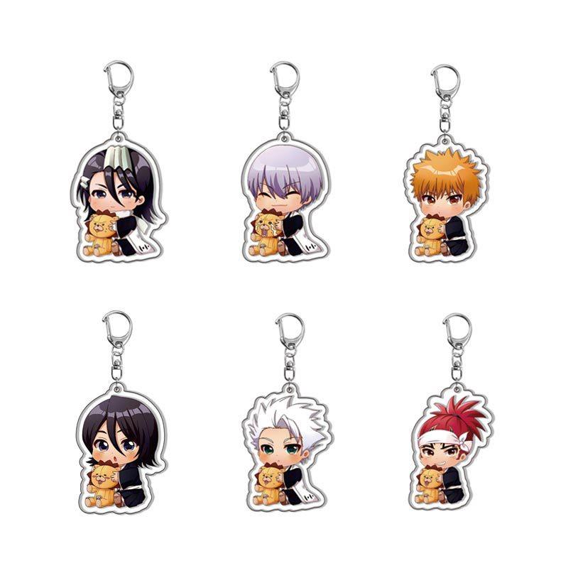 【夹层】死神 亚克力钥匙扣 黑崎一护 朽木露琪亚动漫背包挂件