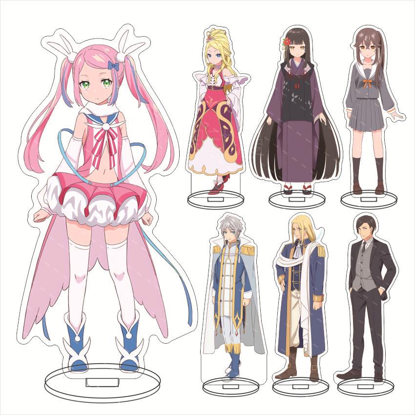 佐佐木受与文鸟小哔想在异世界享悠哉生活亚克力大立牌亚克力摆件