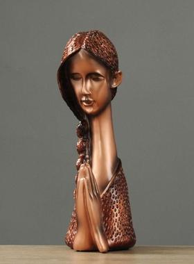 欧式奢华客厅房间红酒架摆件创意轻奢电视柜酒柜工艺品家居装饰品