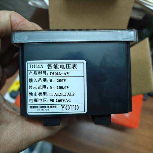 北崎电气YOTO 数显智能电压表电流表 DU4A-DA/DV DU4A-AA/AV
