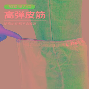 套下雨天防雨水防滑加厚耐磨脚套透明塑料室外穿式 一次性雨鞋 防水