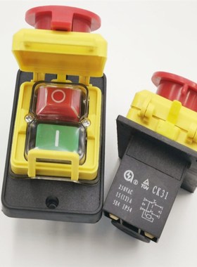 CK31 400VAC三相磁性自锁开关 启动按钮 切割机开关