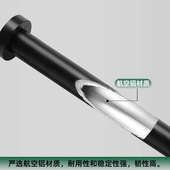 免打孔安装 伸缩杆窗帘杆浴帘杆卫生间晾衣架直杆衣柜升缩撑杆