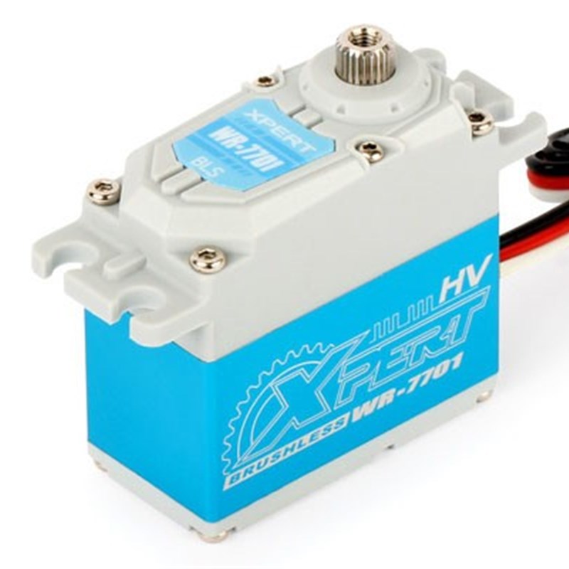新匠XPERT舵机WR-7701HV伺服机防水快拆1/10攀爬车转向舵机35KG