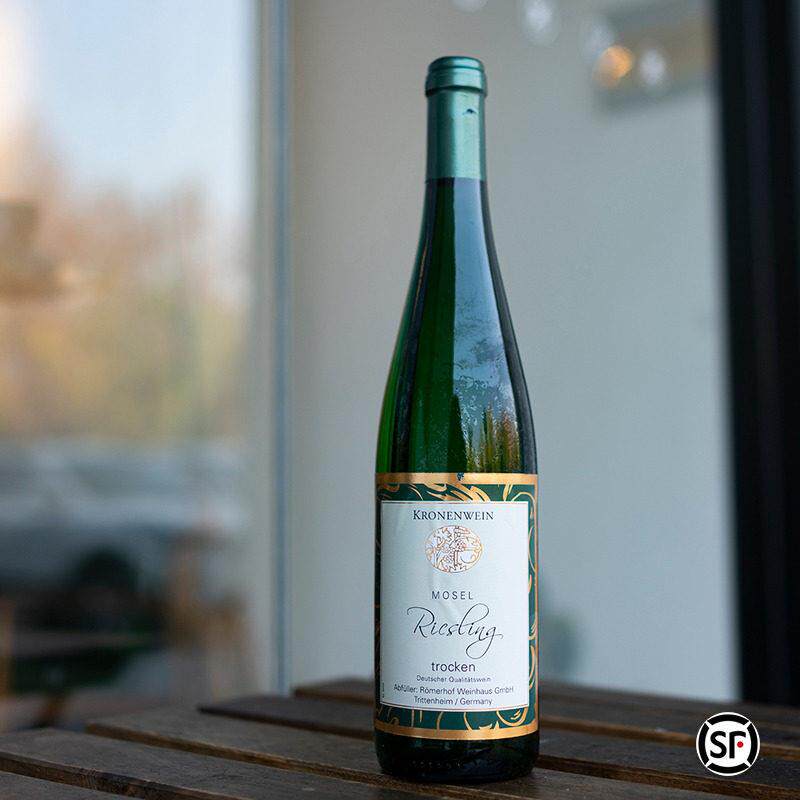 德国Mosel Riesling摩泽尔罗马人酒庄雷司令干白葡萄酒迷糊