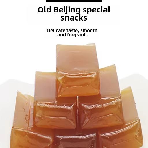 老北京特产小吃豌豆黄500克混装传统手工茶点送礼休闲零食品手信