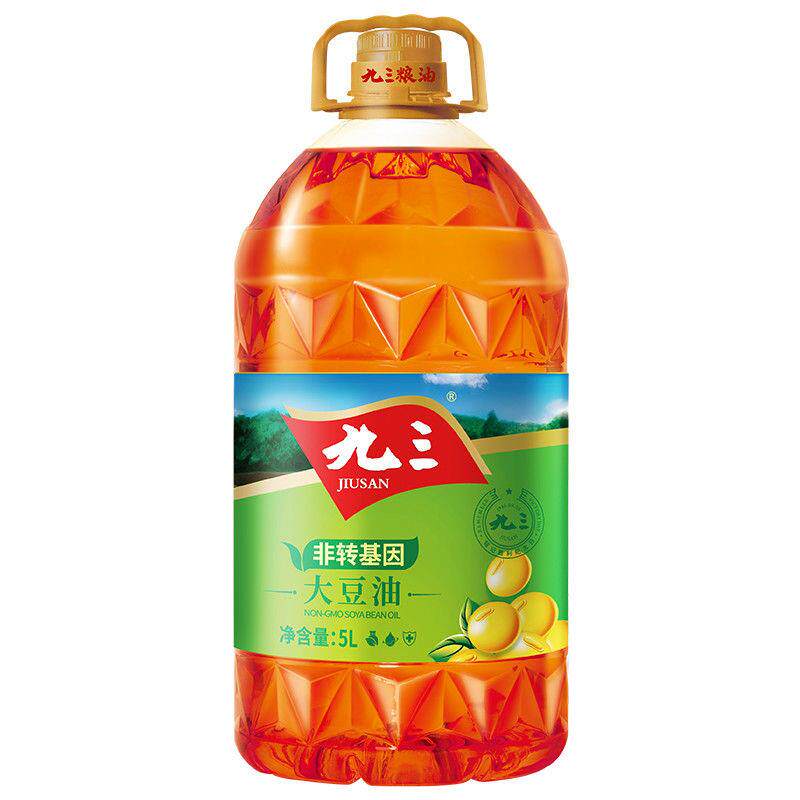 九三非基因改造大豆油5L 正品新日期 东北健康营养食用油 大豆油