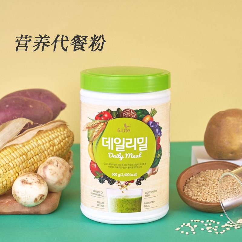 韩国进口代餐粉 玛哈念营养果蔬粉轻食五谷杂粮粉冲饮代餐粉600g