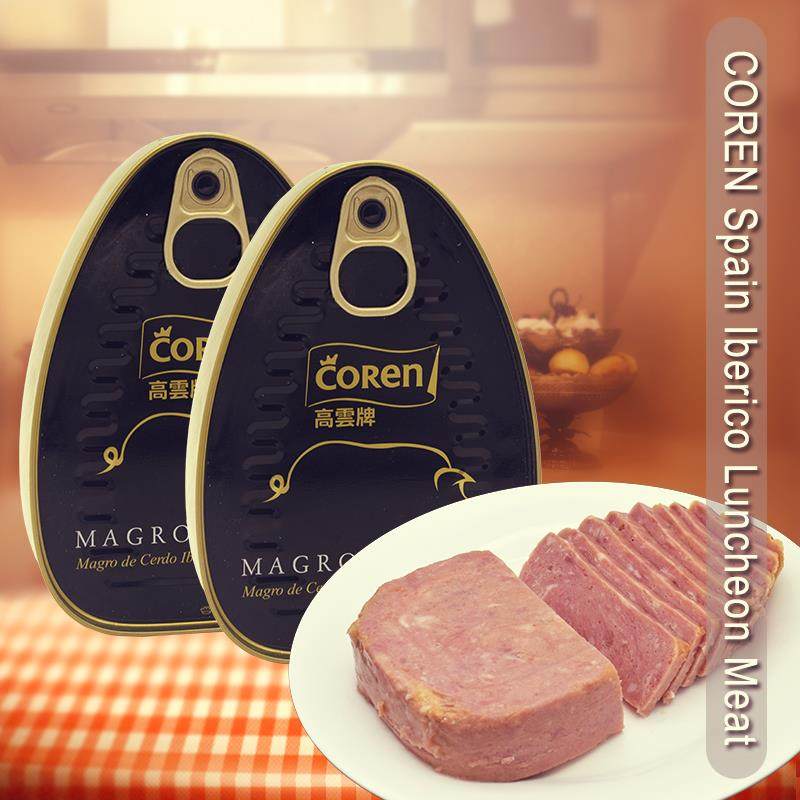 COREN Iberico Luncheon Meat 西班牙伊比利亚黑毛猪午餐肉罐头
