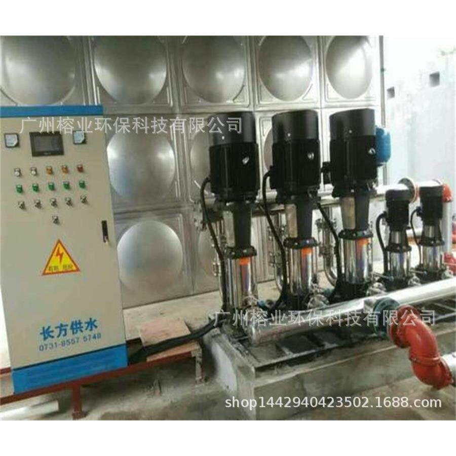 厂家直销WB无负压供水设备全自动智能不锈钢变频管网叠压给水设备