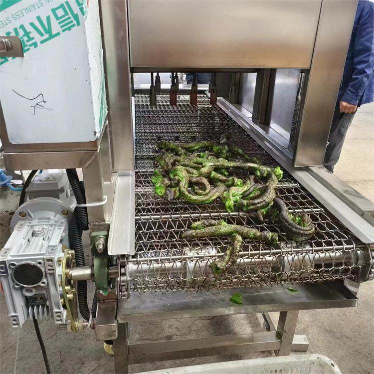 连续式辣椒烤皮机 大火猪腿烤毛机 猛火牛蹄羊蹄烧毛机