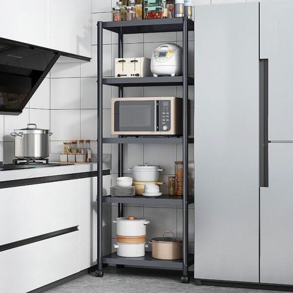 厨房置物架落地式多层家用多功能收纳架微波炉烤箱锅具货架储物架,厨房/烹饪用具,微波炉置物架,淘宝优惠券,粉丝福利购,淘宝优惠卷