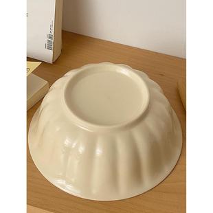 奶油系餐具吃面大碗汤碗6寸碗家用感面碗面馆