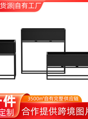 跨境工厂花箱组合户外铁艺garden outdoor planter stand