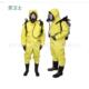 卫士轻型防化服半封闭防化服耐酸劳碱防FHLWS 00化服防喷溅化防护
