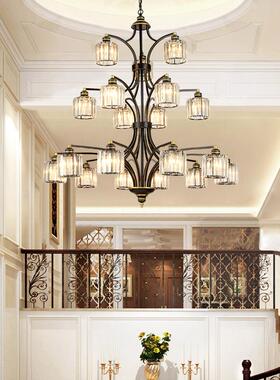 水晶吊式灯美轻奢客厅灯40972餐厅室灯新款简式约现代复楼酒店灯