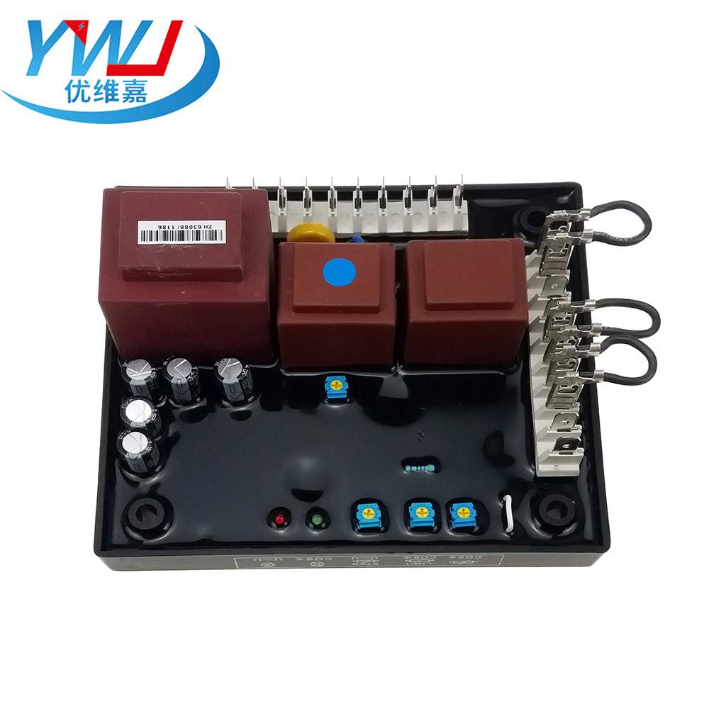 R726无刷发电机调压板 AVR 稳压板自动电压调节器 电路板利莱森玛