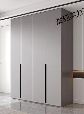 现代实衣柜家用卧室小38916户型一门顶对开门三到四五门六大木衣