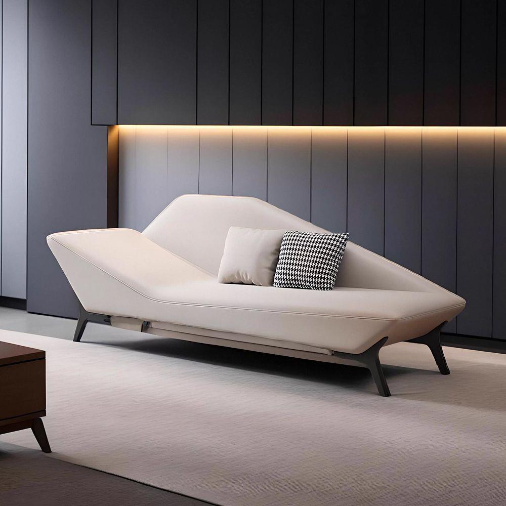 贵UIG妃卧榻太妃贵意妃人椅客厅式极简沙发室阳台网红懒躺椅皮椅