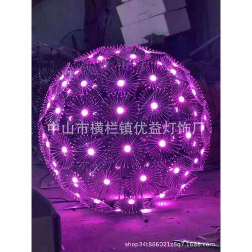 L光E灯D蒲D-057公英发芦苇造型灯户外防水小品景观装亮化梦幻灯饰