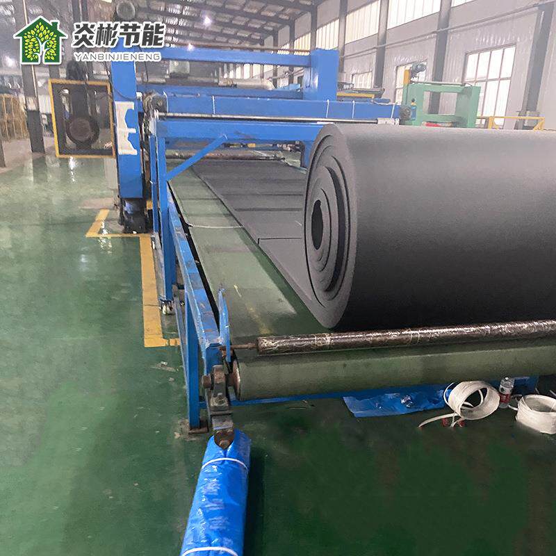 橡塑海绵板b1级复合铝箔塑保橡棉塑板吸音DHU隔热贴面橡温板