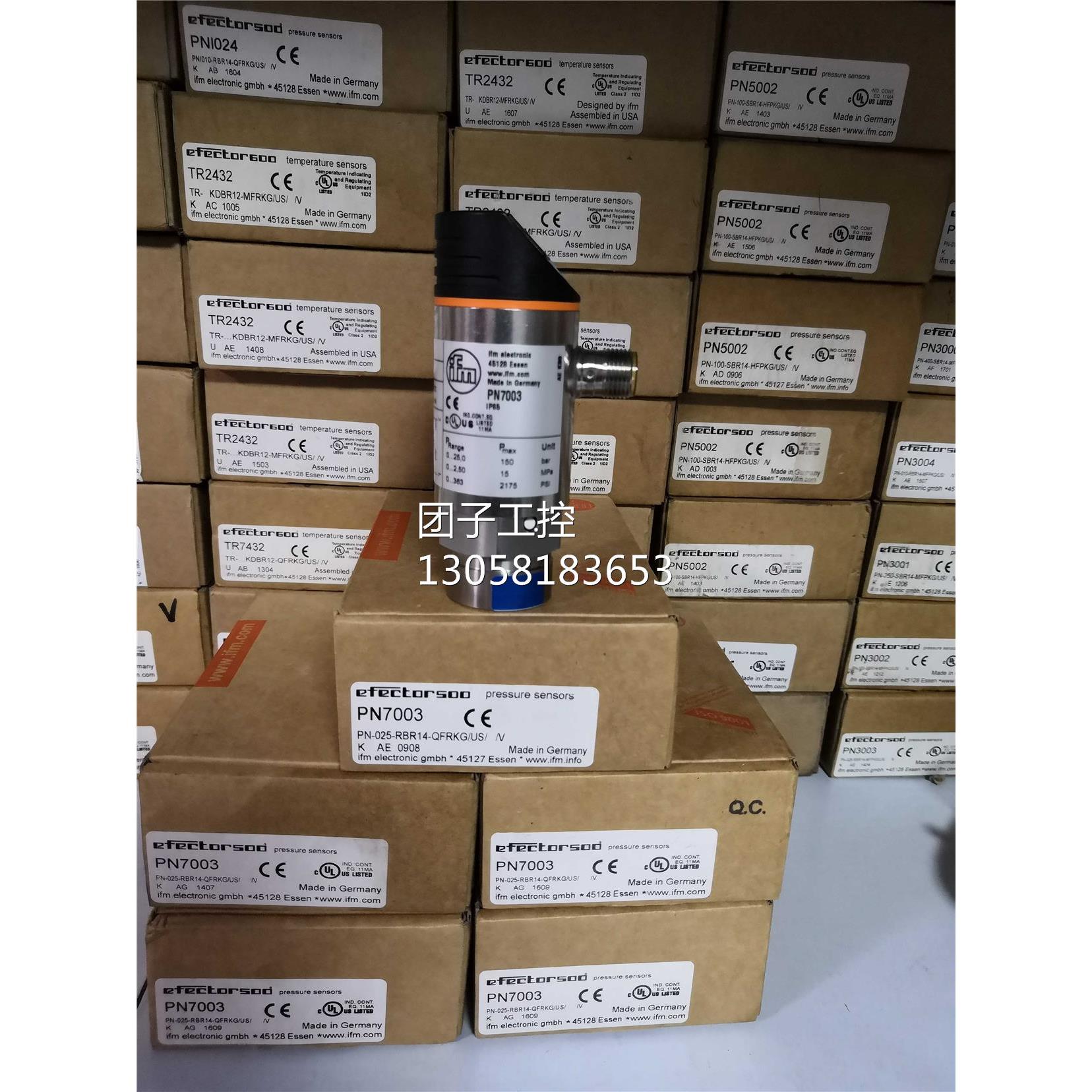 ！IFM PN7003压力传感器原装现货当天发货询价