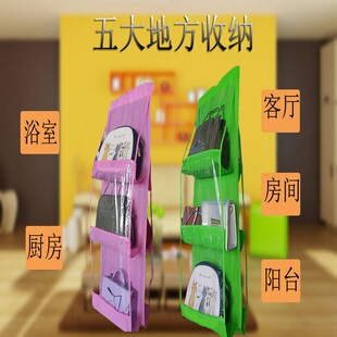 家用挎包透明整理包挂袋墙挂式 直供包包收纳袋悬挂式 防尘挂袋
