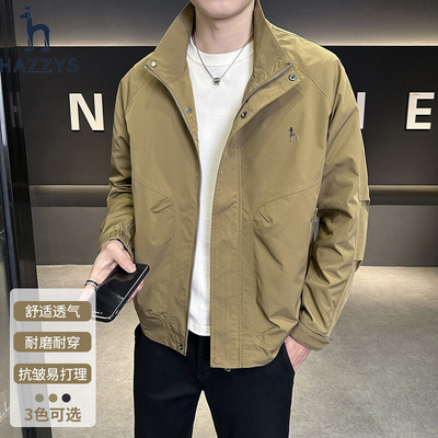 哈吉Hazzy春秋男士工装夹克