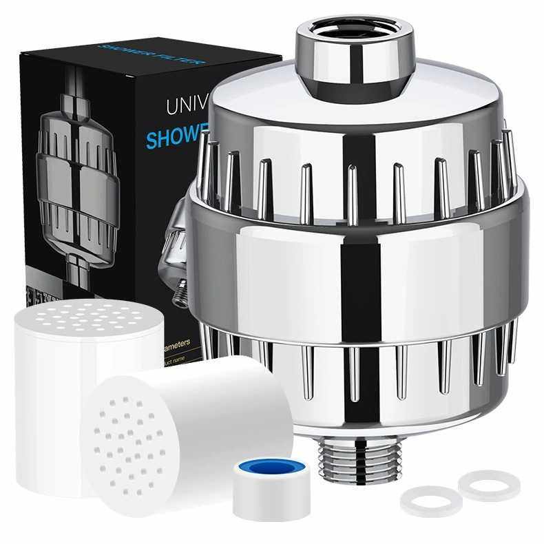 美国进口电商过滤套装沐浴净水器淋浴洗澡花洒喷头淋浴前置花洒过