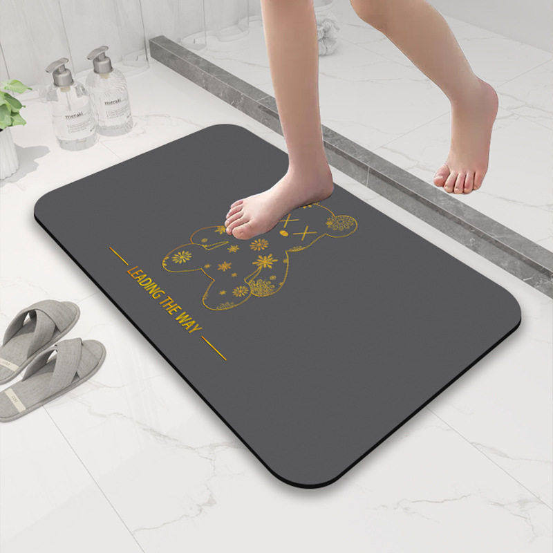 浴室卫生间门口防滑速干软垫硅藻泥吸水地垫洗手间厕所小地毯,居家布艺,家用脚垫,淘宝优惠券,粉丝福利购,淘宝优惠卷