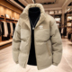 奥特莱斯2025冬季 加厚棉袄保暖面包服棉衣外套女 立领羽绒棉服男士