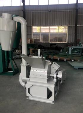 稻壳玉米机双芯粉碎QUD进料口碎枝子机鸡爪动物骨头破碎机