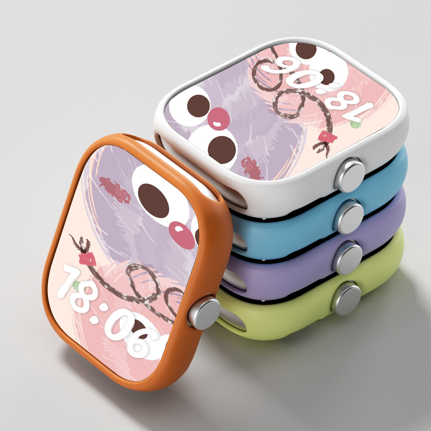 适用红米watch5保护套新款Redmi Watch4代硅胶4保护壳半包智能红米手表环五四代专用表壳防刮防撞男女生