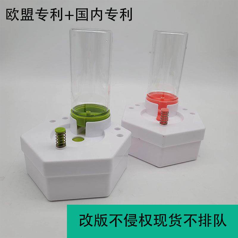 长方形塑料毛笔画笔清洗器 清水循环洗刷器洗笔器刷子清洗工具