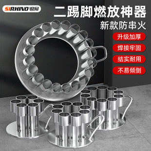 新款迫击炮二踢脚放炮神器意大利炮发射架新年节目婚礼礼炮发射器