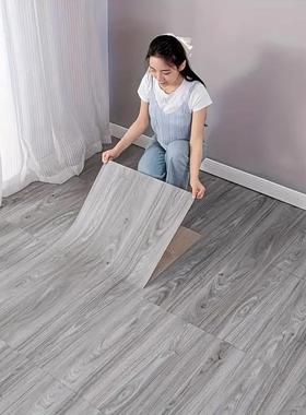 跨境新品SXP加厚耐磨 自粘木纹地板贴30CMX30CMPVC地板贴