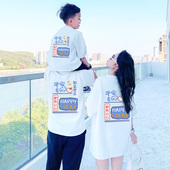 短袖 亲子装 纯棉母子母女家庭t恤童装 一家三口四口夏季 夏2026新款