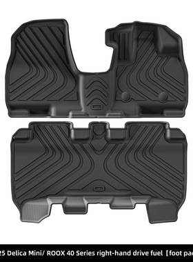 23-25款日产ROOX 40系三菱Delica-mini得利卡迷你专用TPE汽车脚垫