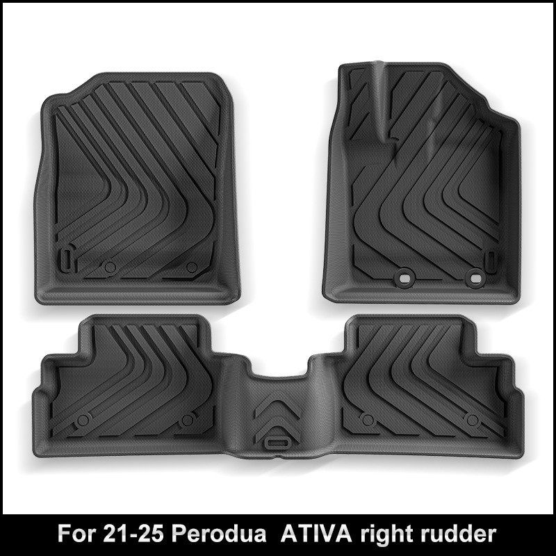 适用于21-25款北鹿大Perodua ATIVA汽车脚垫专车专用脚垫TPE脚垫