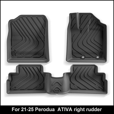 适用于21-25款北鹿大Perodua ATIVA汽车脚垫专车专用脚垫TPE脚垫