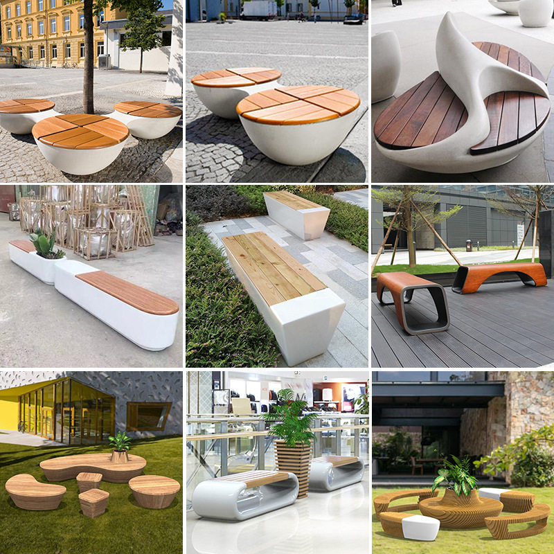 玻璃钢花盆座椅组合商场休闲椅酒店大厅公共区域靠背创意异形凳子,商业/办公家具,休闲椅系列,淘宝优惠券,粉丝福利购,淘宝优惠卷