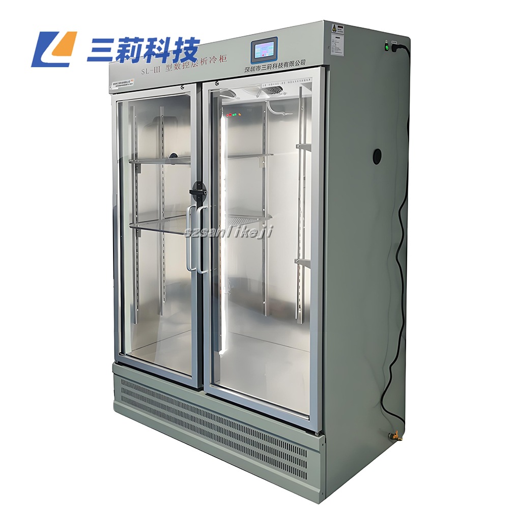 SLCX-Ⅲ全不锈钢双开门层析柜 大型内外胆不锈钢实验生化冷柜