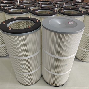 660抛丸机滤芯 325 工业集尘器除尘滤筒 六螺柱东丽覆膜阻燃滤芯