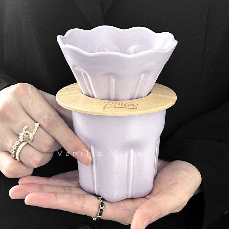 手冲咖啡套装陶瓷咖啡滤杯滴漏式咖啡过滤器咖啡杯子冲泡器具套装