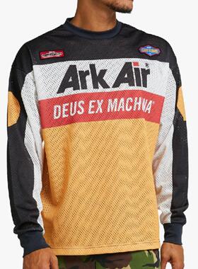 Deus摩托车服装夏季覆古越野自行车服装山地摩托车透气网速干服装