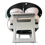 200W四眼面光灯改装 帕灯支架电源灯珠高亮透镜 半成品总成维修改装