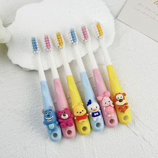 卡通儿童牙刷软毛3 12岁细毛乳牙刷初学专用护齿可爱牙刷